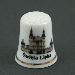 Naparstek porcelanowy - Św. Lipka