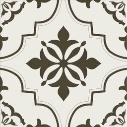 Gres szkliwiony LOVELY PATCHWORK ETERNITY white-black mat 29,8x29,8