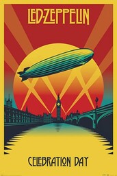 LED Zeppelin plakat Celebration Day