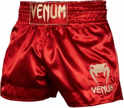 Venum Spodenki Muay Thai Classic Shorts Czerwone