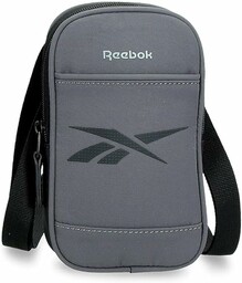 Reebok Newport, Szary, bandolera pequeña, Portamovil