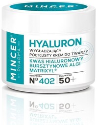 MINCER Hyaluron Krem wygładzający do twarzy 402 50+