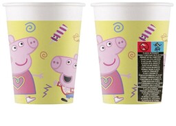 Godan KUBECZKI PAPIEROWE ŚWINKA PEPPA PIG 200ML 8SZT