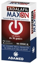 Tadalafil Maxon 10 mg Tabletki powlekane