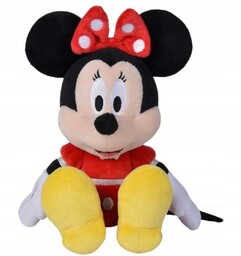 Simba DISNEY MINNIE MASKOTKA PLUSZOWA CZERWONA 25CM