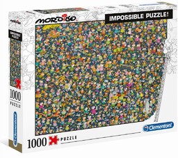 Clementoni PUZZLE 1000 MORDILLO IMPOSSIBLE