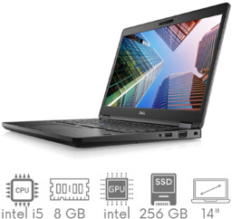 Dell Latitude 5490 i5-8350U 8GB 256SSD 14" FHD