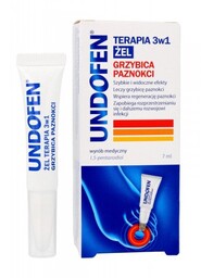 Undofen Żel Terapia 3w1 Grzybica Paznokci, 7ml