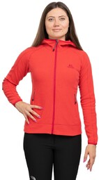 KURTKA DIABLO HOODED WOMEN-CAPSICUM RED