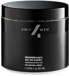 Unit4Men Regenerująca sól do kąpieli Citrus & Musk