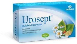 Urosept tabletki drażowane 60 tabl. (4 blist. po