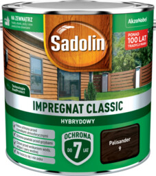 Impregnat CLASSIC HYBRYDOWY Palisander 2,5 l Sadolin