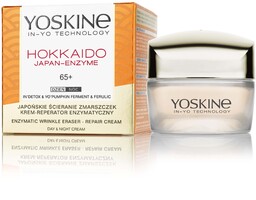 YOSKINE Hokkaido Japan-Enzyme 65+ Krem przeciwzmarszczkowy z peptydami