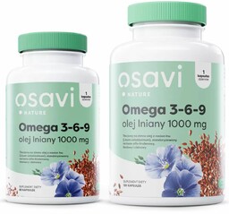 Osavi Omega 3-6-9 Olej Lniany 1000 mg