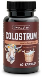 Skoczylas Colostrum siara bydlęca z inuliną 60 kapsułek