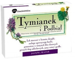 Tymianek i Podbiał, 16 pastylek