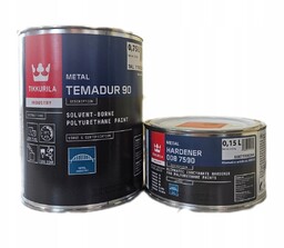 Tikkurila Temadur 90 1L [thl] Farba poliuretanowa metaliczne