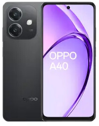 OPPO A40 4/128GB 6,67" 90Hz 50Mpix Czarny Smartfon