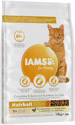 IAMS-Sucha karma for Vitality Hairball dla dorosłych