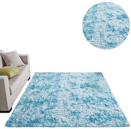 Dywan Ombre Shaggy Strado 160x220 OmbreBlue (Jasny Niebieski),