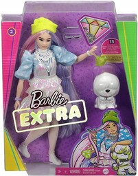 Barbie Extra moda Lalka z figurką pieska GVR05