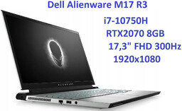 DELL Alienware M17 R3 i7-10750H 16GB 512GB SSD