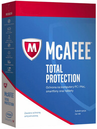 McAfee Total Protection 1 PC/1 rok - klucz