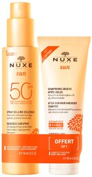 Nuxe Sun Zestaw Mleczko w sprayu SPF 50,