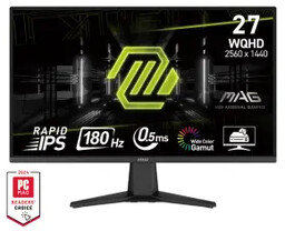 MSI MAG 275QF 27" 2K Rapid IPS 180Hz