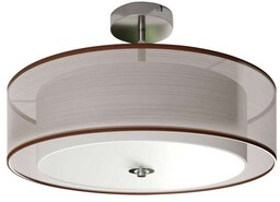 Lindby - Pikka LED Lampa Sufitowa Brown/White