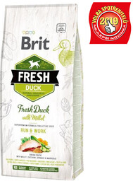 Brit Fresh Duck & Millet Adult Run &