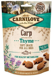 Carnilove semi moist snack carp enriched with thyme