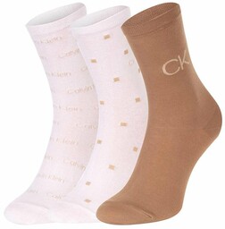 Skarpetki 3 pary Calvin Klein Women Sock 3P