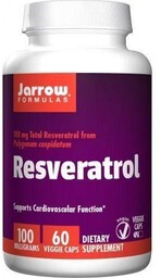 Jarrow Formulas Resveratrol 100mg- 60 Kapsułek