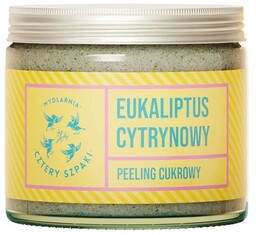 MYDLARNIA CZTERY SZPAKI Eukaliptus Cytrynowy peeling cukrowy 250ml