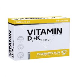 Formotiva Witamina D3+K2 Vitamin D3 + K2 60