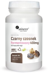 Aliness - Czarny czosnek fermentowany ABG10+ 400 mg