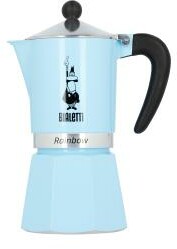 Bialetti Rainbow 6tz 300ml Niebieski Kawiarka