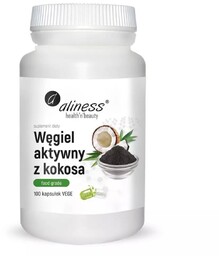 Aliness - Węgiel aktywny z kokosa Food Grade