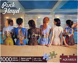 AQUARIUS 65160 Pink Floyd Back Art Puzzle wielokolorowe,