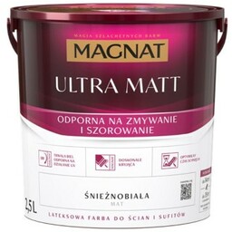 MAGNAT Ultra Matt Farba lateksowa biała 2,5L