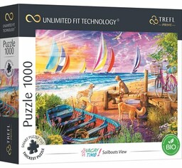 TREFL Puzzle Prime Unlimited Fit Technology Sailboats View