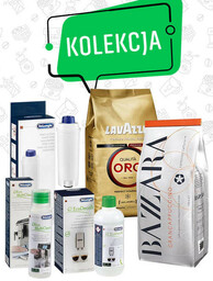 Kolekcja De''Longhi - akcesoria + kawa