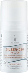 Dezodorant z Mikrosrebrem, Roll-on INTENSIV Fresh No.32, BIOTURM