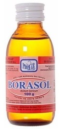 Borasol 30 mg/g Roztwór na skórę 100 g