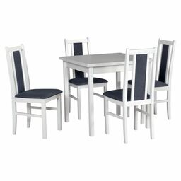Zestaw stół i 4 krzesła drewniane MAX 9