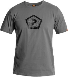 Koszulka T-shirt Pentagon Shape - Wolf Grey