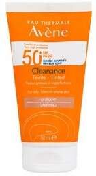 Avene Cleanance Tinted Sun Cream SPF50+ preparat