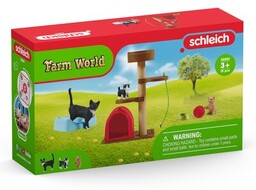 SCHLEICH Zestaw figurek Przyjemność zabawy z uroczymi kotami