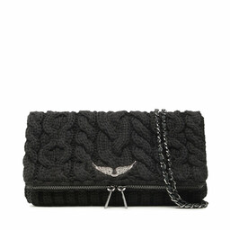 Torebka Zadig&Voltaire Rock Knitted LWBA00151 Czarny